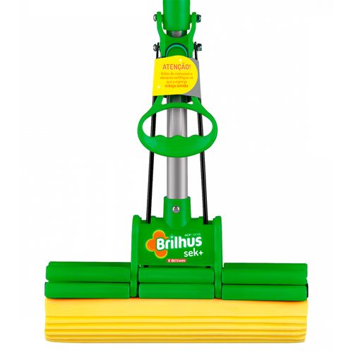 Esponja Brilho Mop SEK+ Amarelo e Verde Bettanin