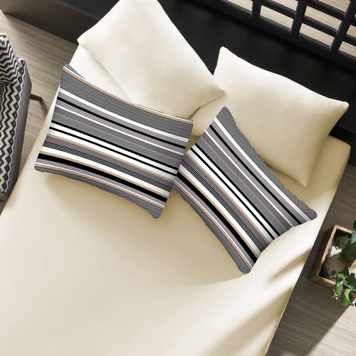 Jogo de Cama King Santiago 3 Peças Creme Portallar