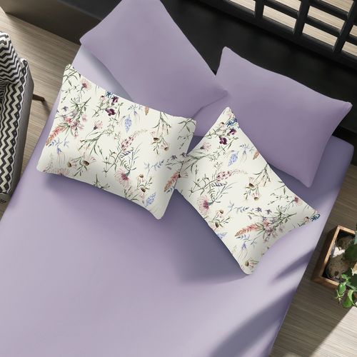 Jogo de Cama King Londres 3 Peças Lilás Portallar