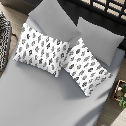 Jogo de Cama Queen Praga 3 Peças Cinza Portallar