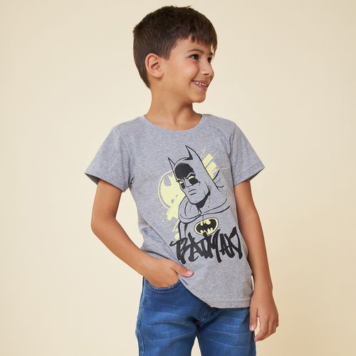 Camiseta Infantil Manga Curta Batman