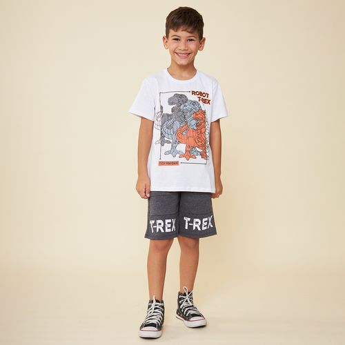 Conjunto Robot T-Rex Infantil Rollu