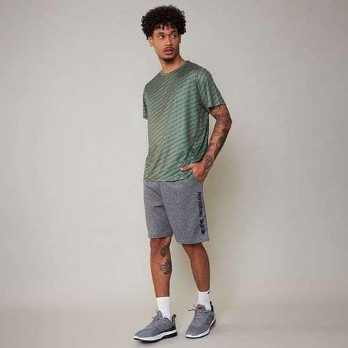 Bermuda Masculina Esportiva Helenca Cinza