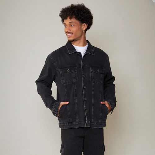 Jaqueta Jeans Black Masculina Local Surf