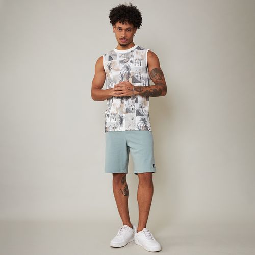 Bermuda Masculina Moletom com Bolsos
