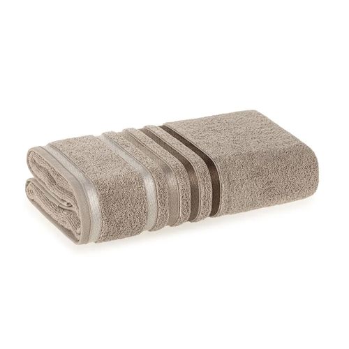 Toalha de Rosto Felpuda Toque Macio Cinza Lumina Karsten