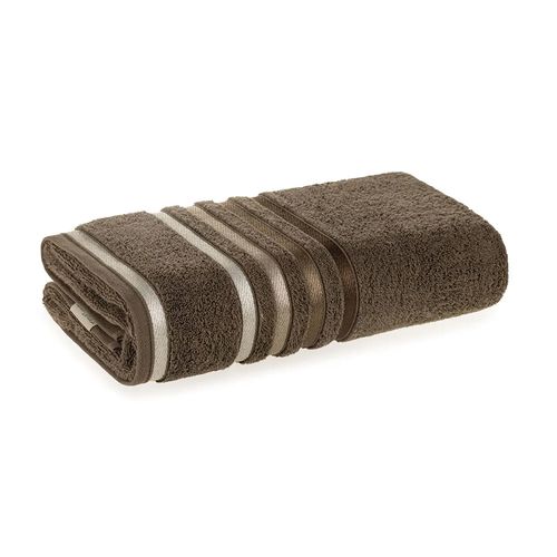Toalha de Rosto Felpuda Toque Macio Cinza Escuro Lumina Karsten