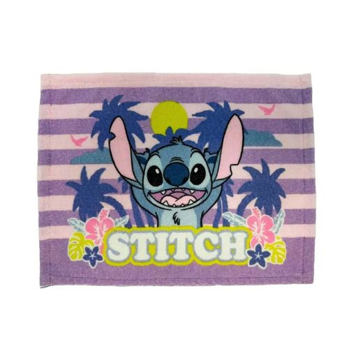 Toalha de Mão para Lancheira Infantil Stitch com Toque Aveludado 40x28cm Lepper