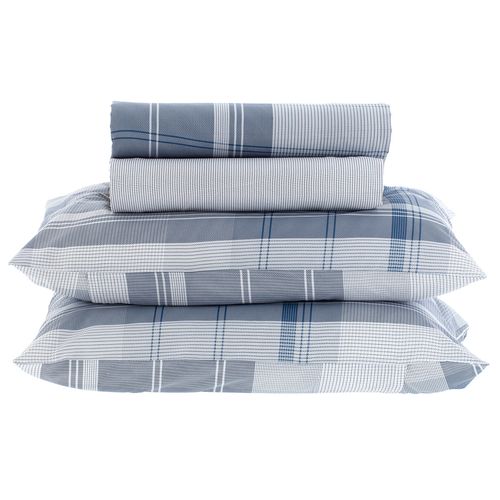 Jogo De Cama King New Innovi 4 Peças Kell Kacyumara