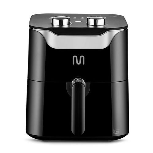 Fritadeira Elétrica sem Óleo Air Fryer 4,2L 1500w 127v Preta Multi