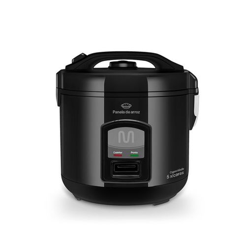 Panela De Arroz 5 Xícaras Função Manter Aquecido 127v 400w Preta Multilaser