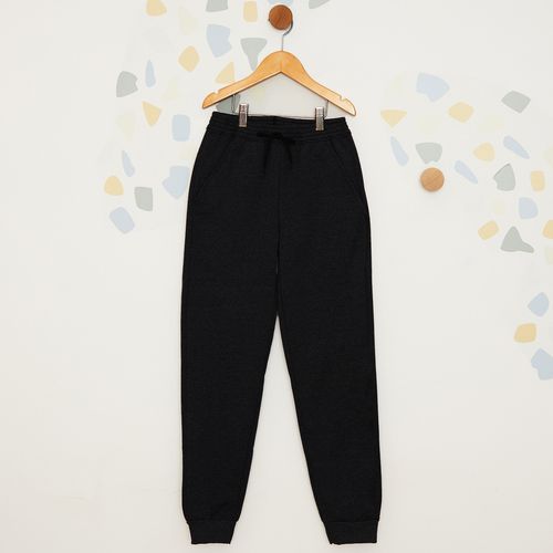 Calça Jogger Infantil Moletom Preta