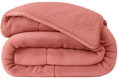 Coberdrom Dupla Face Winter Colors Solteiro Lavive Rosé