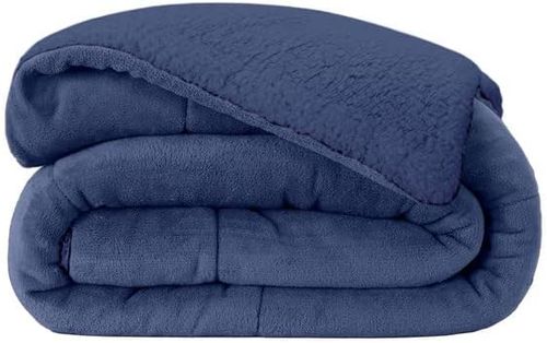 Coberdrom Dupla Face Winter Colors Casal Lavive Azul Marinho