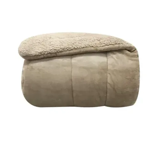Coberdrom Dupla Face Winter Colors Casal Lavive Bege