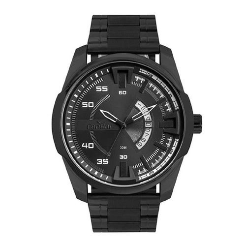 Relógio Masculino Condor Analógico Preto