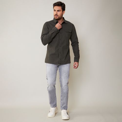 Sawary Calça Jeans Masculina Slim