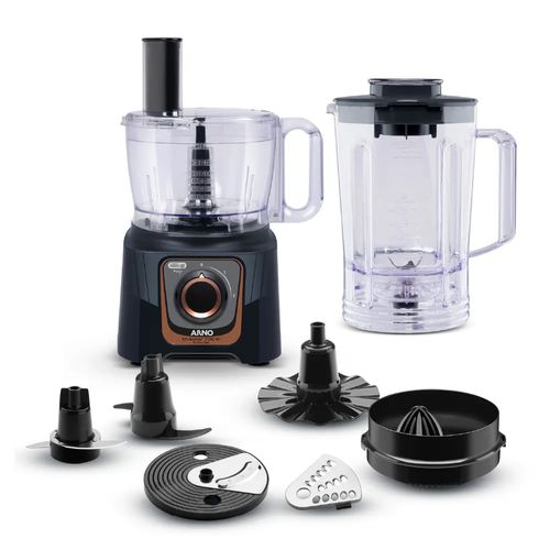Multiprocessador Multichef 7 em 1 127V Arno Mp72 Preto
