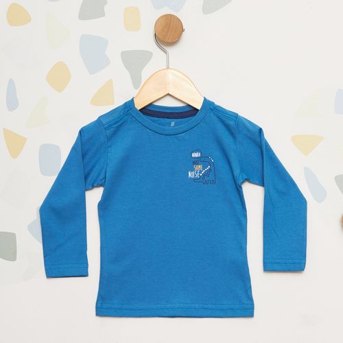 Camiseta Infantil Manga Longa Dinoussauro