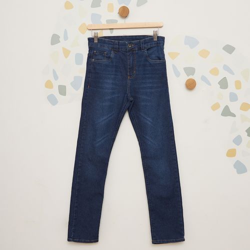 Calça Jeans Escura Infantil Skinny