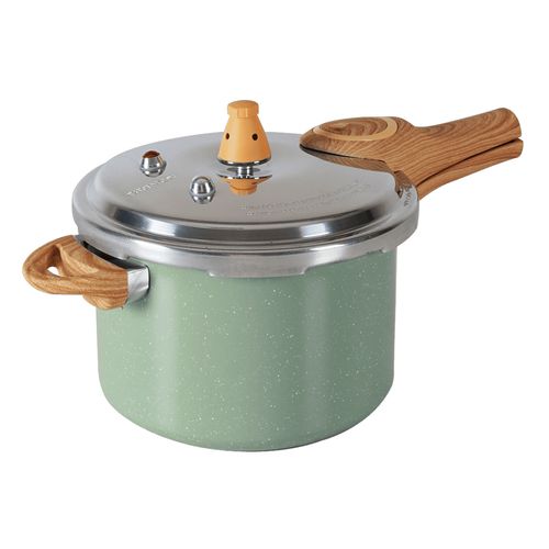 Panela de Pressão Brinox 4,2L Verde Ceramic Life Pressure