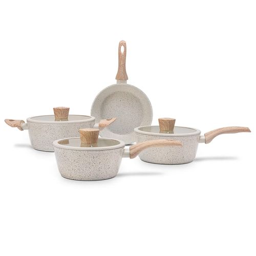 Jogo de Panelas 4 Peças com Fundo de Indução Antiaderente Ceramic Life Sirius Brinox