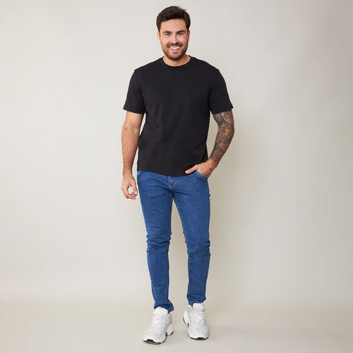 Sawary Calça Jeans Masculina Skinny