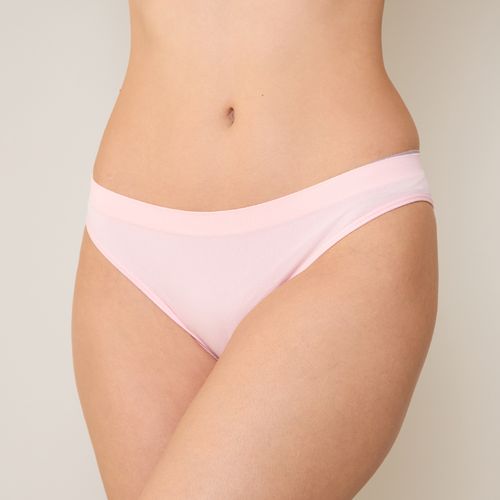 Calcinha Feminina Biquíni Sem Costura Rosa
