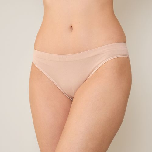 Calcinha Feminina Biquíni Sem Costura Bege