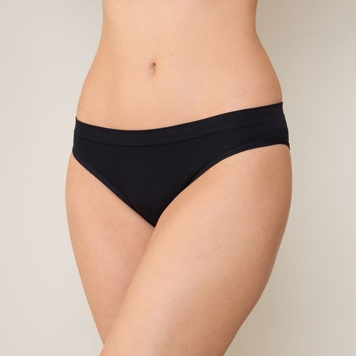 Calcinha Feminina Biquíni Sem Costura Preta