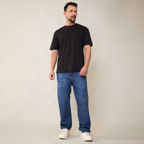 Calça Jeans Escura Masculina Slim
