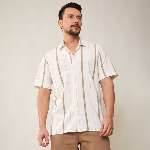 Camisa Manga Curta Masculina Listrada