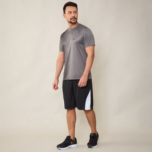 Bermuda Masculina Esportiva com Recorte Lateral Iron Wear