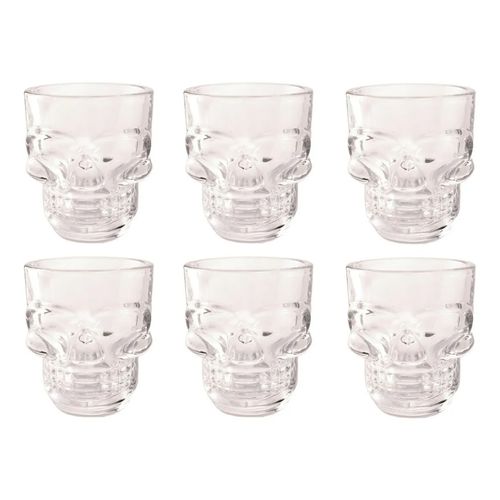 Copo Shot Caveira Skull Mug 50ml Full Fit