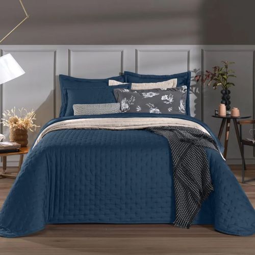 Jogo Cobre Leito Toque de Algodão Solteiro Oceano Hedrons