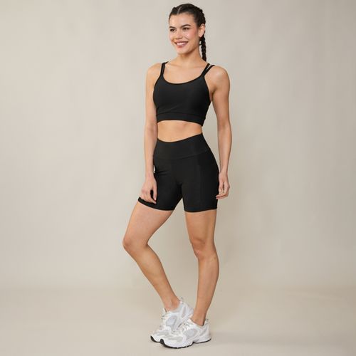 Shorts Feminino Esportivo Preto