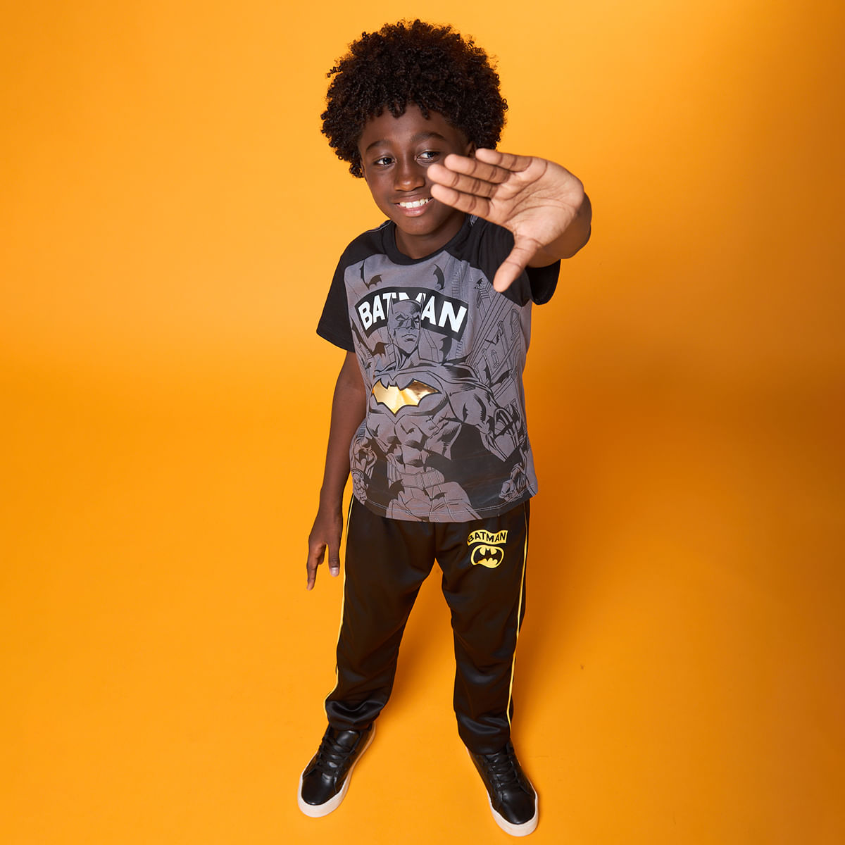 Conjunto Infantil Camiseta e Calça Batman
