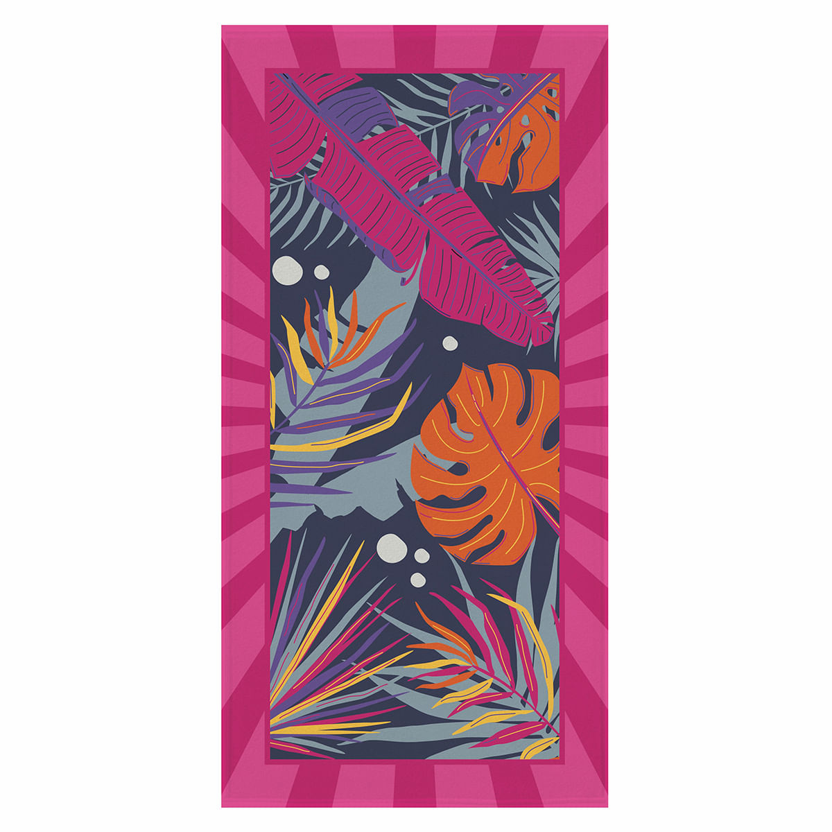 Toalha de Praia Lepper Netuno Aveludada 75x150cm